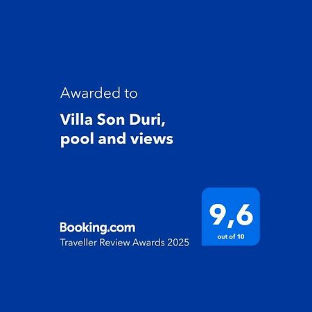 Villa Son Duri, pool&views Inca  Esterno foto